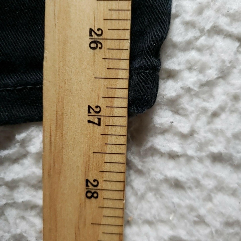 Gloria Vanderbilt Amanda Jeans Womens Plus 18W Short Black Straight Stretch - Picture 4 of 7